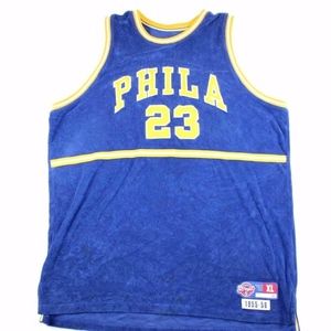 Reebok NBA Mens XL Philadelphia Warriors Jersey